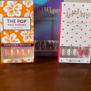 Nail Dashes, 3 sets. Brand new in boxes.